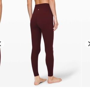 Lululemon Align Garnet